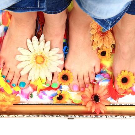 decoracion personalizada de uñas de pies